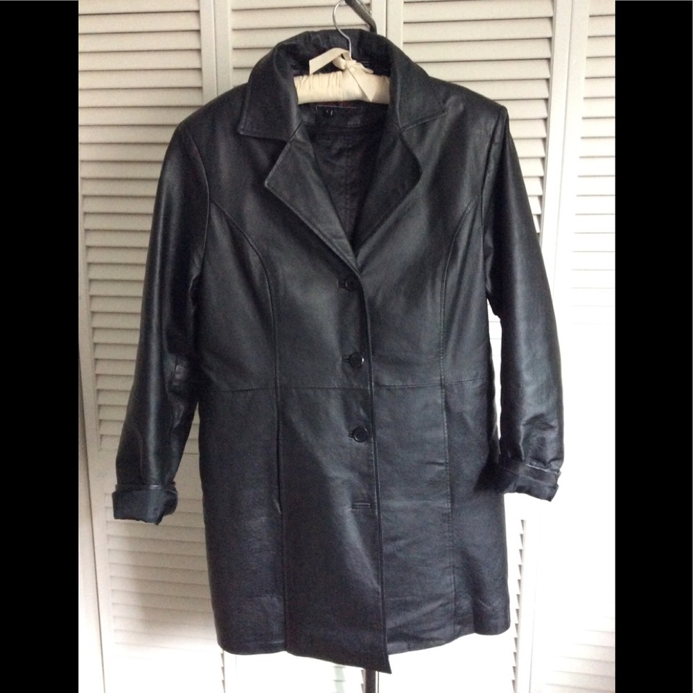 Phase II Lined Leather Jacket